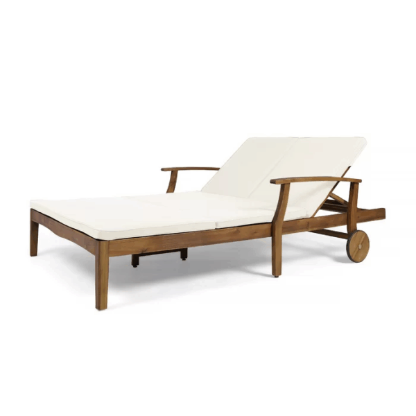 Miami Lounger Teak Outdoor Wooden Teak Garden Furniture