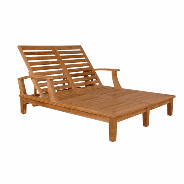 Southampton Lounger Teak Outdoor Wooden Teak Garden Furniture